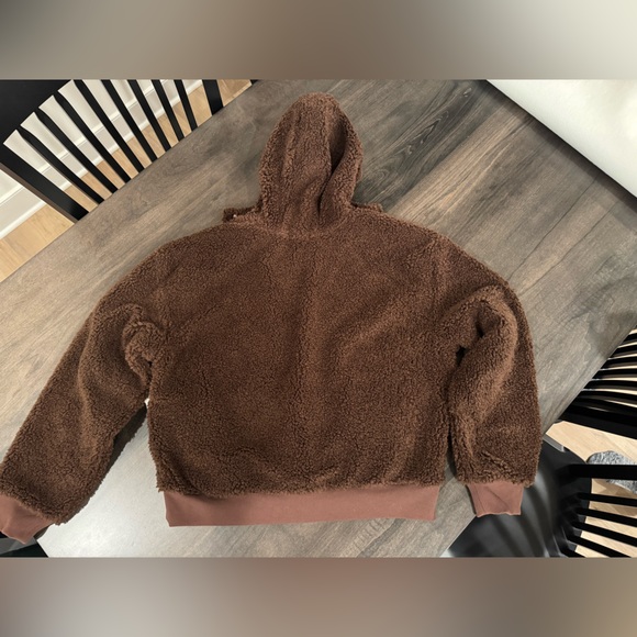 Beyond Yoga Chocolate Sherpa Jacket - Picture 2 of 3